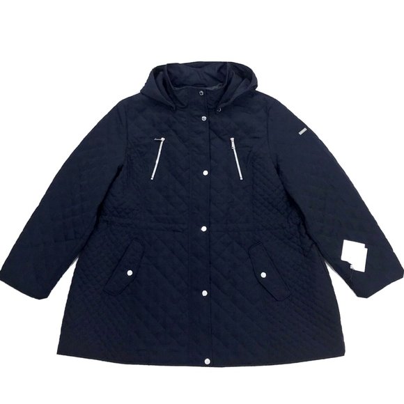 Laundry By Shelli Segal Jackets & Blazers - Laundry ~ Water Resistant Hooded Quilted Jacket 3X